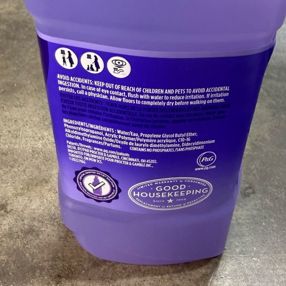 Swiffer WetJet Refill Cleaner 42.2oz Lavender Vanilla & Comfort Febreze New - Picture 7 of 7